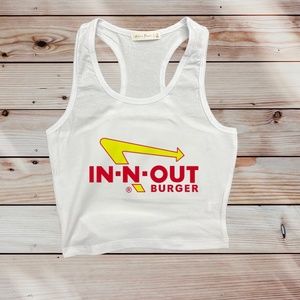 In-N-Out Cropped Tank Top